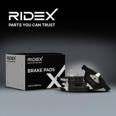 RIDEX Front Brake Pad Set • 402B1417