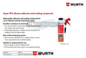 Wurth RTV Silicon Adhesive & Industry Cleaner - Engine / Transmission Rebuild Bundle