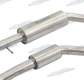 Cobra Sport De-Cat Front and Centre Performance Exhaust • MX-5 MK3/NC (06-15)
