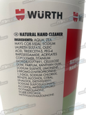 Wurth 4 Litre Heavy Duty Natural Hand Cleaner / Degreaser (Solvent, Silicone, Plastic Free) - x6 Bulk Discount Pack