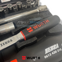 Wurth 34pcs 1/4 Inch Socket Set / Wrench Assortment With Case