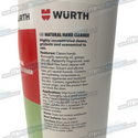 Wurth 4 Litre Heavy Duty Natural Hand Cleaner / Degreaser (Solvent, Silicone, Plastic Free) - x6 Bulk Discount Pack