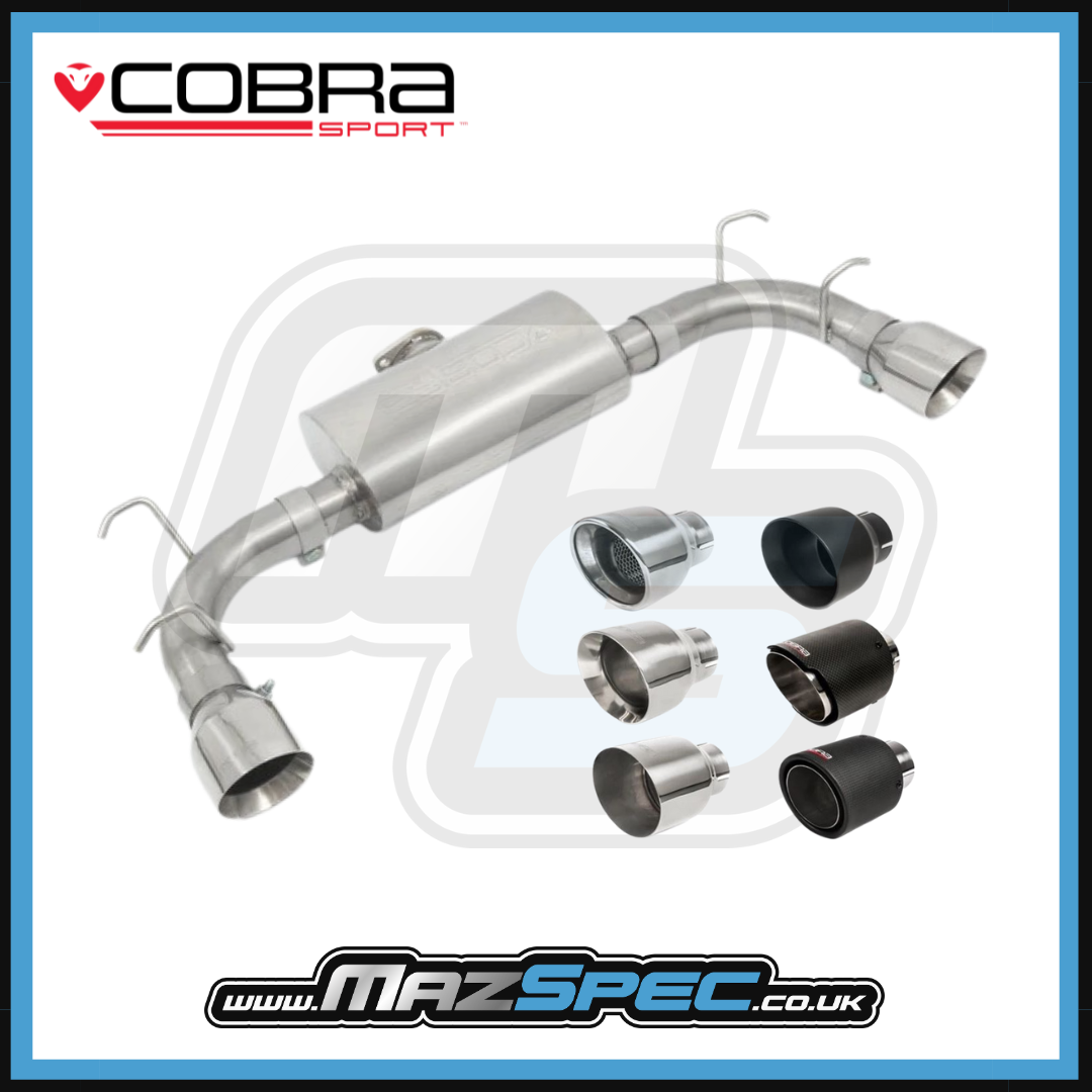 Cobra Sport Louder Race Type Rear Performance Exhaust • MX5 MK3/NC (0