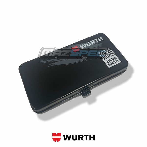 Wurth 34pcs 1/4 Inch Socket Set / Wrench Assortment With Case