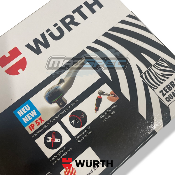Wurth 34pcs 1/4 Inch Socket Set / Wrench Assortment With Case