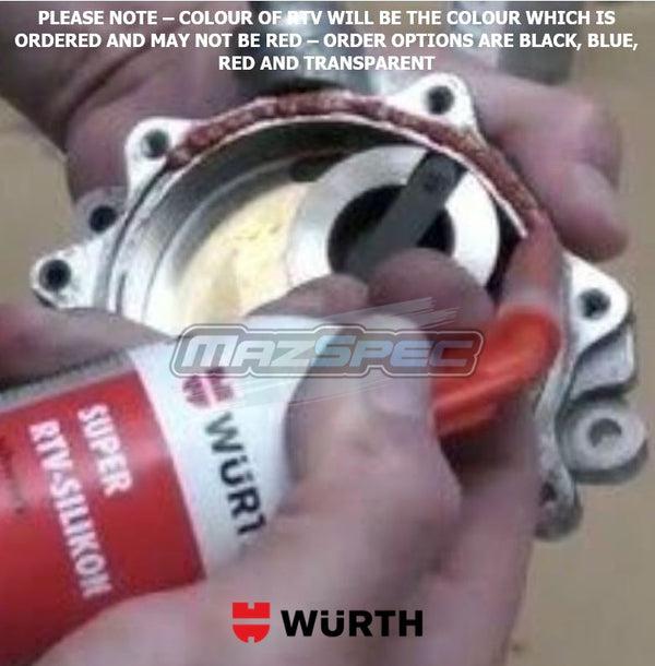 Wurth RTV Silicon Adhesive & Industry Cleaner - Engine / Transmission Rebuild Bundle