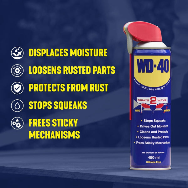 WD-40 Multi Use Lubricant Aerosol Smart Straw - Various Sizes