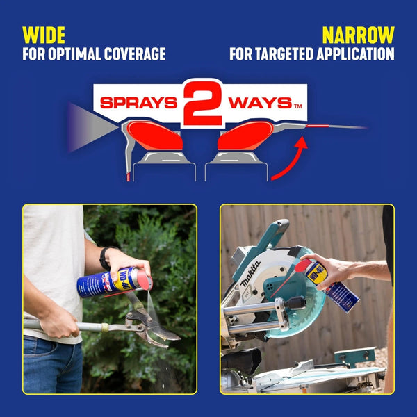 WD-40 Multi Use Lubricant Aerosol Smart Straw - Various Sizes