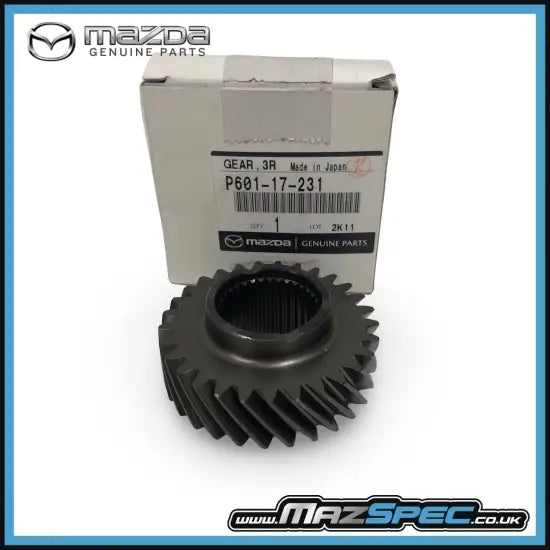 Genuine Mazda 3rd Gear • MX-5 MK3.5 3.75 / NC 6 Speed (09-15) P601-17-231 Motor Vehicle Parts