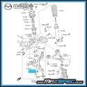 Genuine Mazda Lower Front Suspension Arm Bush - MX5 MK3 / NC (06-15) Vehicles & Parts