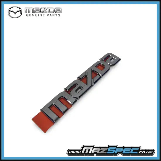 Genuine Mazda Rear Badge Emblem - Mazda MX5 MK3 3.5 3.75 / NC (06-15) Vehicles & Parts