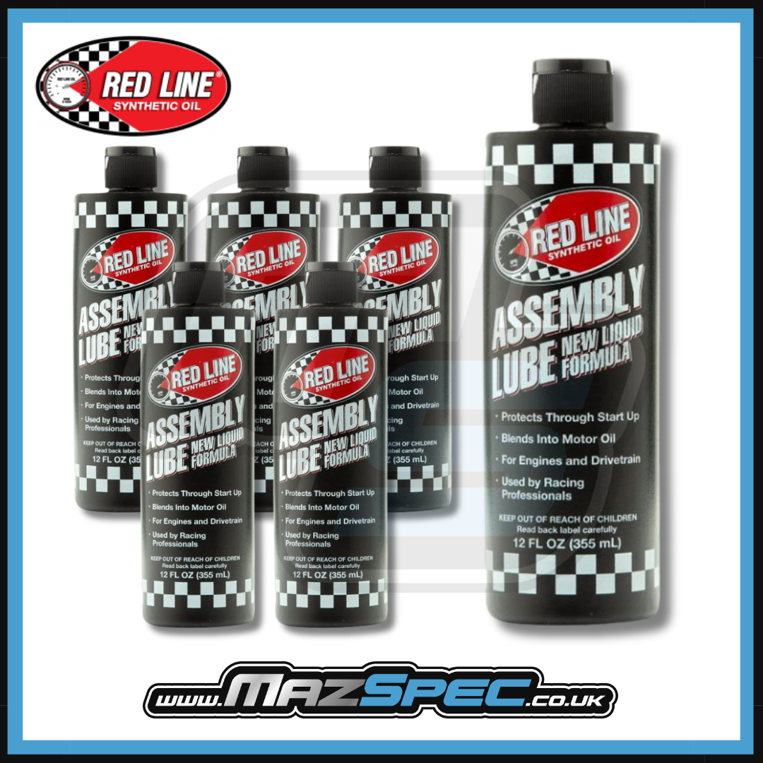Red Line Liquid Engine Assembly Lube • x6 Pack 355ml Bottle MazSpec