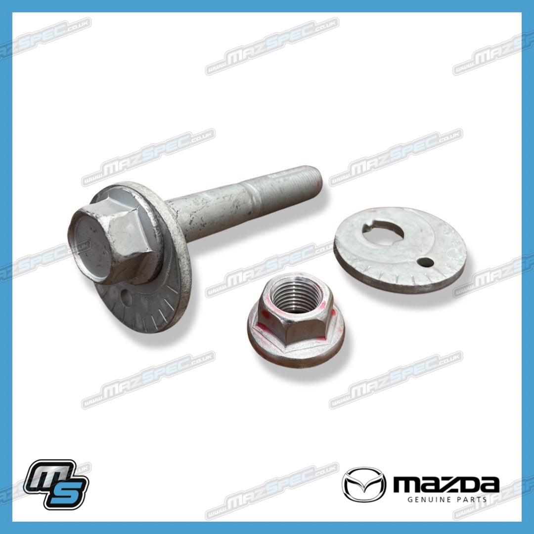 Genuine Castor Adjustment / Alignment Bolt Kit (Front) Mazda MX5 MK3