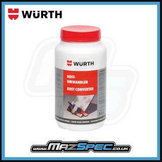 Wurth Rust Converter 1 Litre - Convert Rust Ready to Paint (Chassis / Metal Preperation)