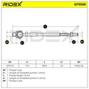 RIDEX Front Inner Tie Rod – LH or RH • 51T0159
