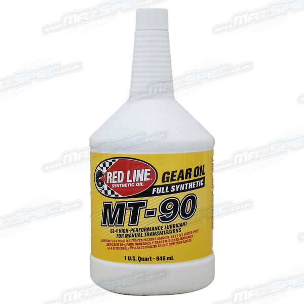Red Line MT-90 75W90 GL-4 Manual Transmission Gear Oil • 946ml x6 Pack