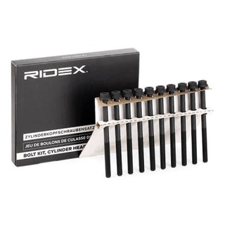 RIDEX Cylinder Head Bolt Kit – Set of 10 • 1217B0064