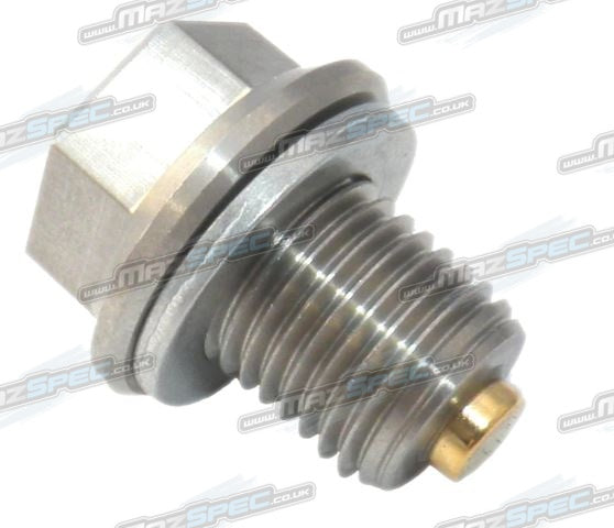 Gold Plug Magnetic Sump Plug & Washer Replacement - MX5 MK1 / MK2 / MK4