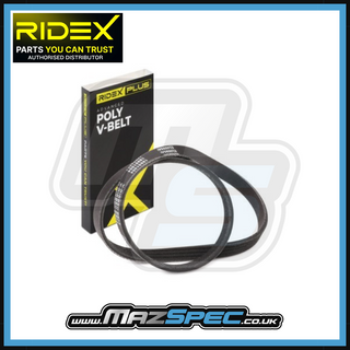 Ridex® Alternator / Water Pump Belt • MX-5 MK1 (1.8) / MK2 (1.6/1.8) (1994-2005)