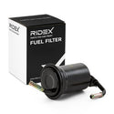 RIDEX In-Line Petrol Fuel Filter • 9F0186