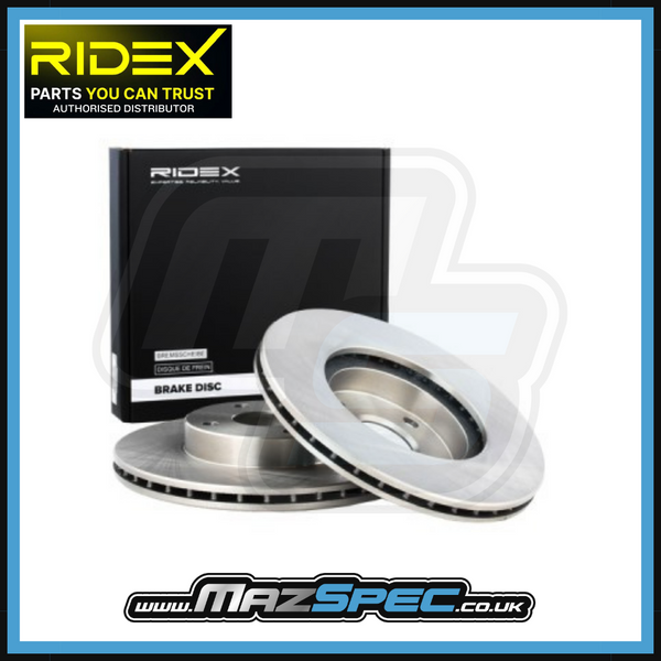 Ridex® Front Brake Discs Pair • MX-5 MK3/NC (06-15)