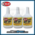 Red Line MT-90 75W90 GL-4 Manual Transmission Gear Oil • 946ml x3 Pack