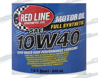 Red Line 10W40 Engine Oil • 946ml