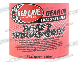 Red Line Heavyweight Shock Proof Gear Oil • 946ml