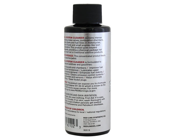Red Line Complete Powersports Fuel System Cleaner – 118ml • 60102