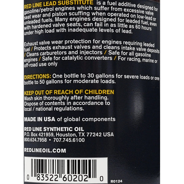 Red Line Lead Substitute Petrol Additive – 355ml • 60202