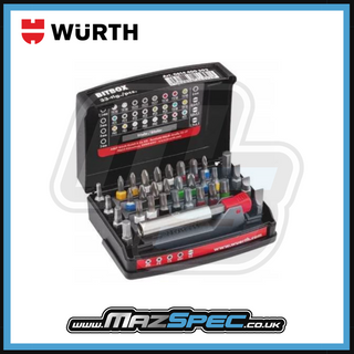 Wurth 33pcs Bit Set With Belt Clip