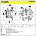 RIDEX Rear Wheel Hub & Bearing – Mazda3 BM/BN, Mazda6 GJ/GL, CX-5 KE/KF • 654W1133