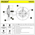 RIDEX Front Brake Discs Pair – MX-5 ND/RF 1.5 • 82B2252