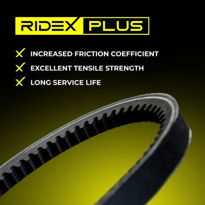 RIDEX PLUS Alternator & Water Pump V-Belt • 10C0038P