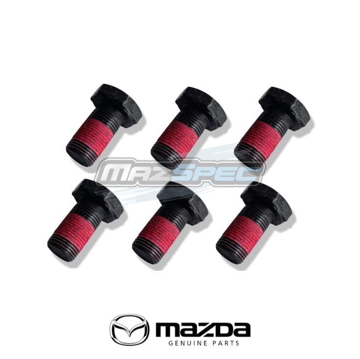 Flywheel Locking Bolt Set 6 Pack MX5 / MK3 NC / MK4 ND RF (06Pres