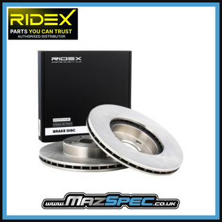 Ridex® Front Brake Discs Pair • MX-5 MK2/NB (1.8 Sport) (01-05)