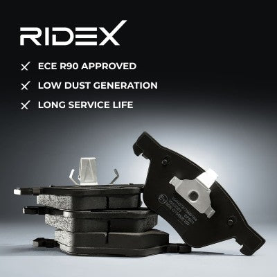 RIDEX Front Brake Pad Set – MX-5 Mk3 NC • 402B0632