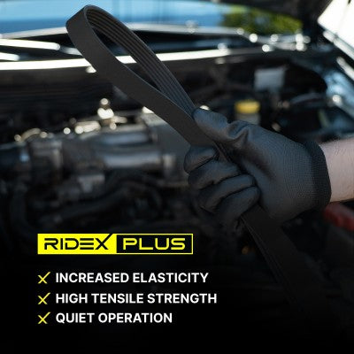 RIDEX PLUS Alternator & Water Pump Auxiliary Belt • 305P0017P