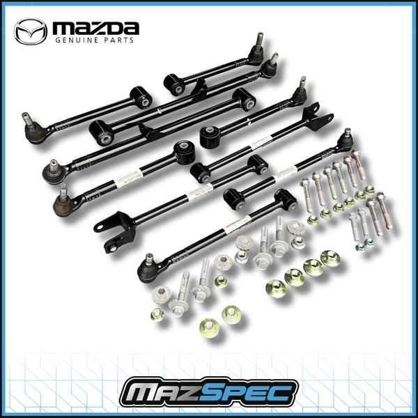 Genuine Mazda Rear Suspension Arms & Fasteners 46 Pce Kit • MX-5 MK3/NC (06-15)