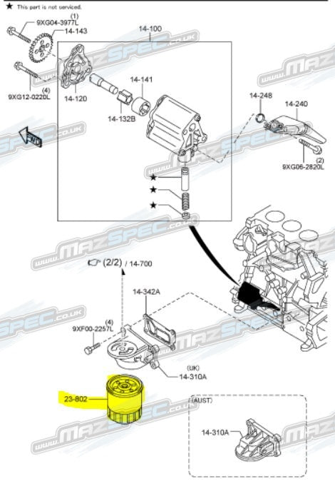 QH / Denso Engine Service Kit • MX-5 MK3/NC (2.0) (06-15)