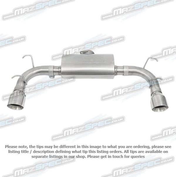 Cobra Sport Louder Race Type Rear Performance Exhaust • MX-5 MK3/NC (06-15)