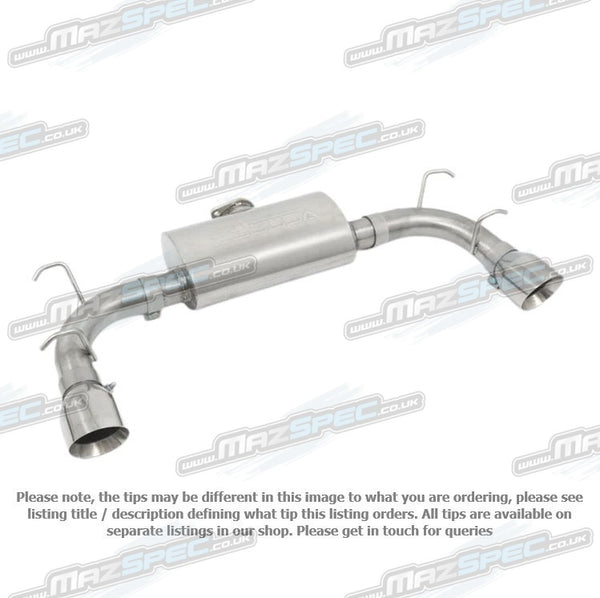 Cobra Sport Louder Race Type Rear Performance Exhaust • MX-5 MK3/NC (06-15)