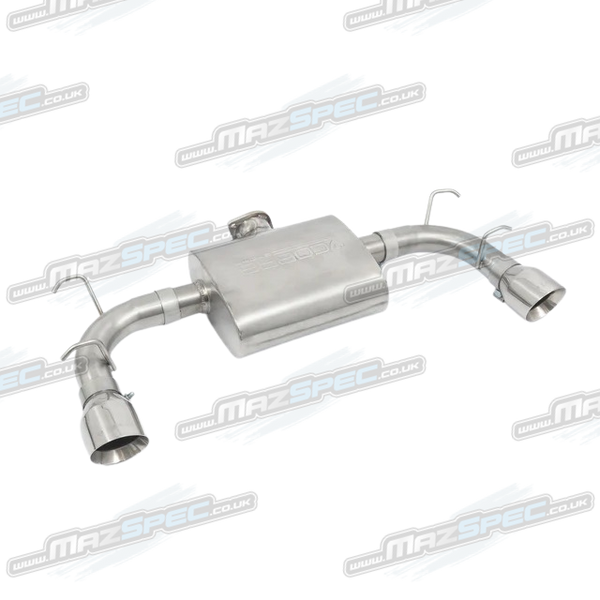 Cobra Sport Quieter Road Type Rear Performance Exhaust • MX-5 MK3/NC (06-15)