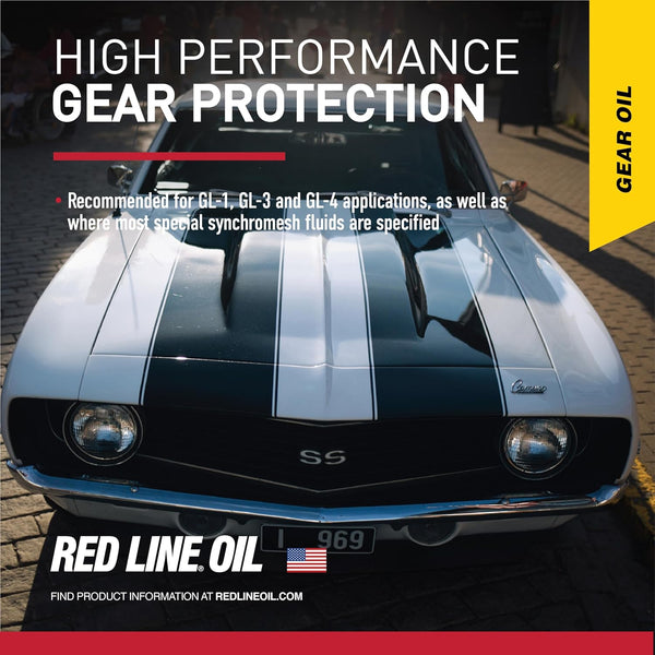 Red Line MT-90 75W90 GL-4 Gear Oil – 946ml / 3.78L • 50304 / 50305