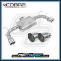 Cobra Sport Quieter Road Type Rear Performance Exhaust • MX-5 MK3/NC (06-15)