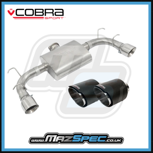 Cobra Sport Quieter Road Type Rear Performance Exhaust • MX-5 MK3/NC (06-15)