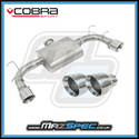 Cobra Sport Quieter Road Type Rear Performance Exhaust • MX-5 MK3/NC (06-15)