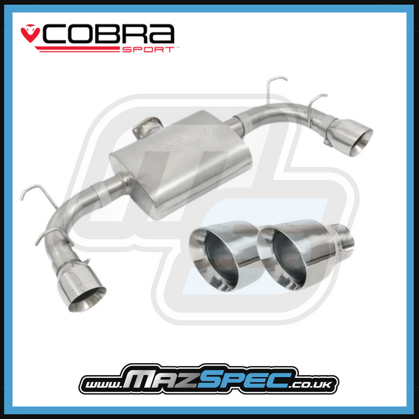 Cobra Sport Quieter Road Type Rear Performance Exhaust • MX-5 MK3/NC (06-15)