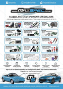 Genuine Mazda Square Change Bush - MX5 MK3/NC (06-15) / RX8