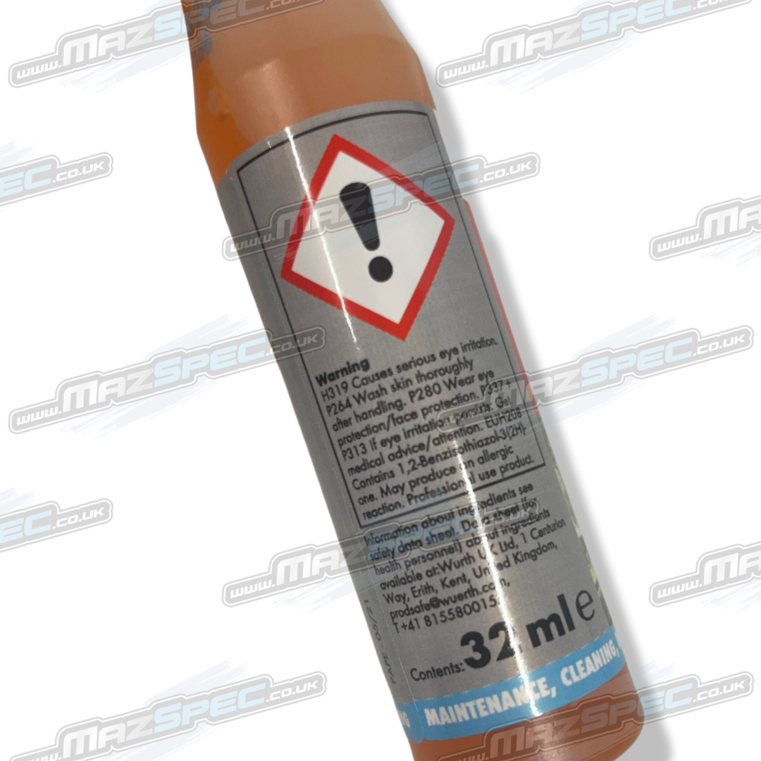 Wurth Rapid Window Screen Cleaner Concentrate • x5 Pack 32ml | MazSpec